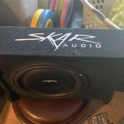 Skar 10” Slim Subwoofer 