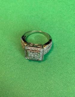 Kay Jewelers Square Cut Diamond Ring