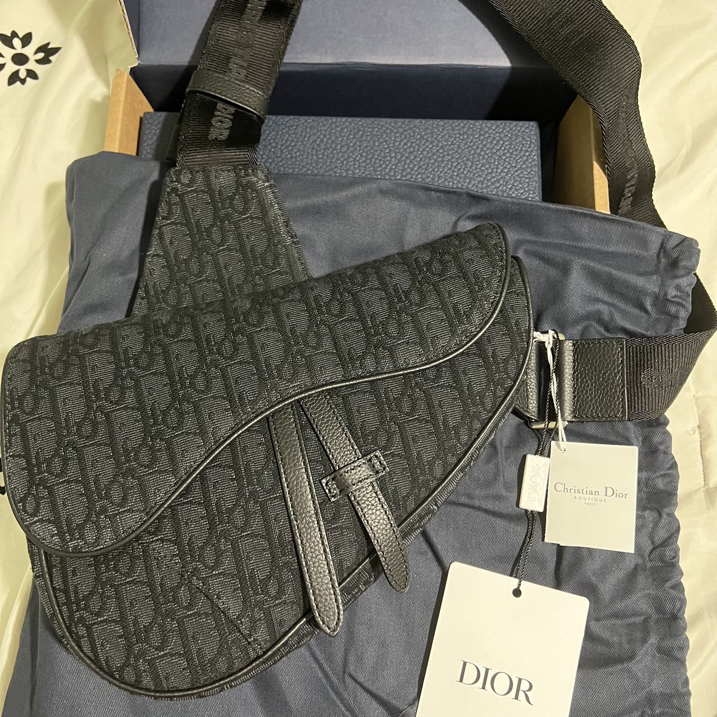Christian Dior bag saddle 01 hoon noir