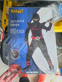 Ninja Halloween costume youth xl large