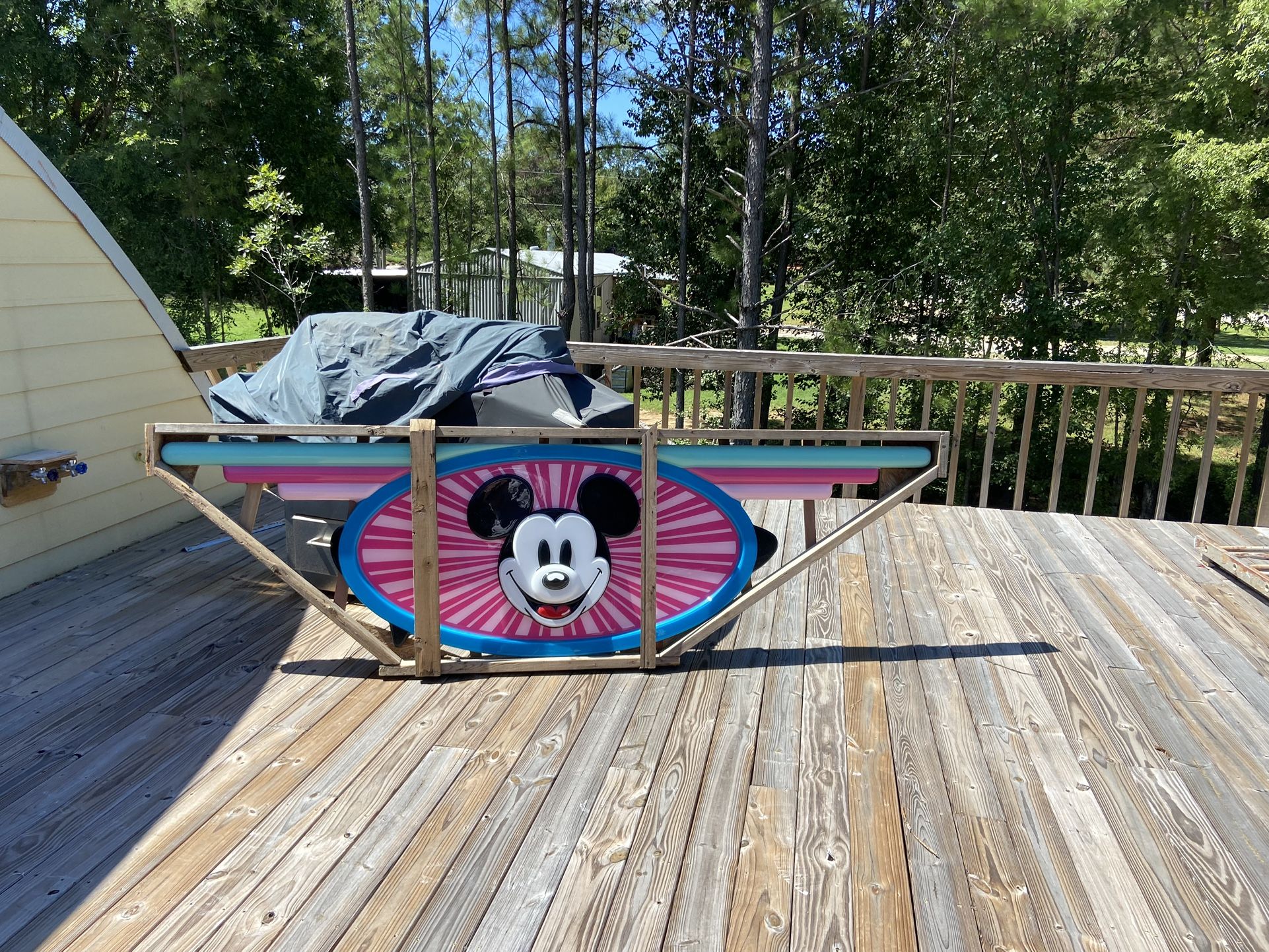 Mickey Mouse Plastic Sign ($500.00)