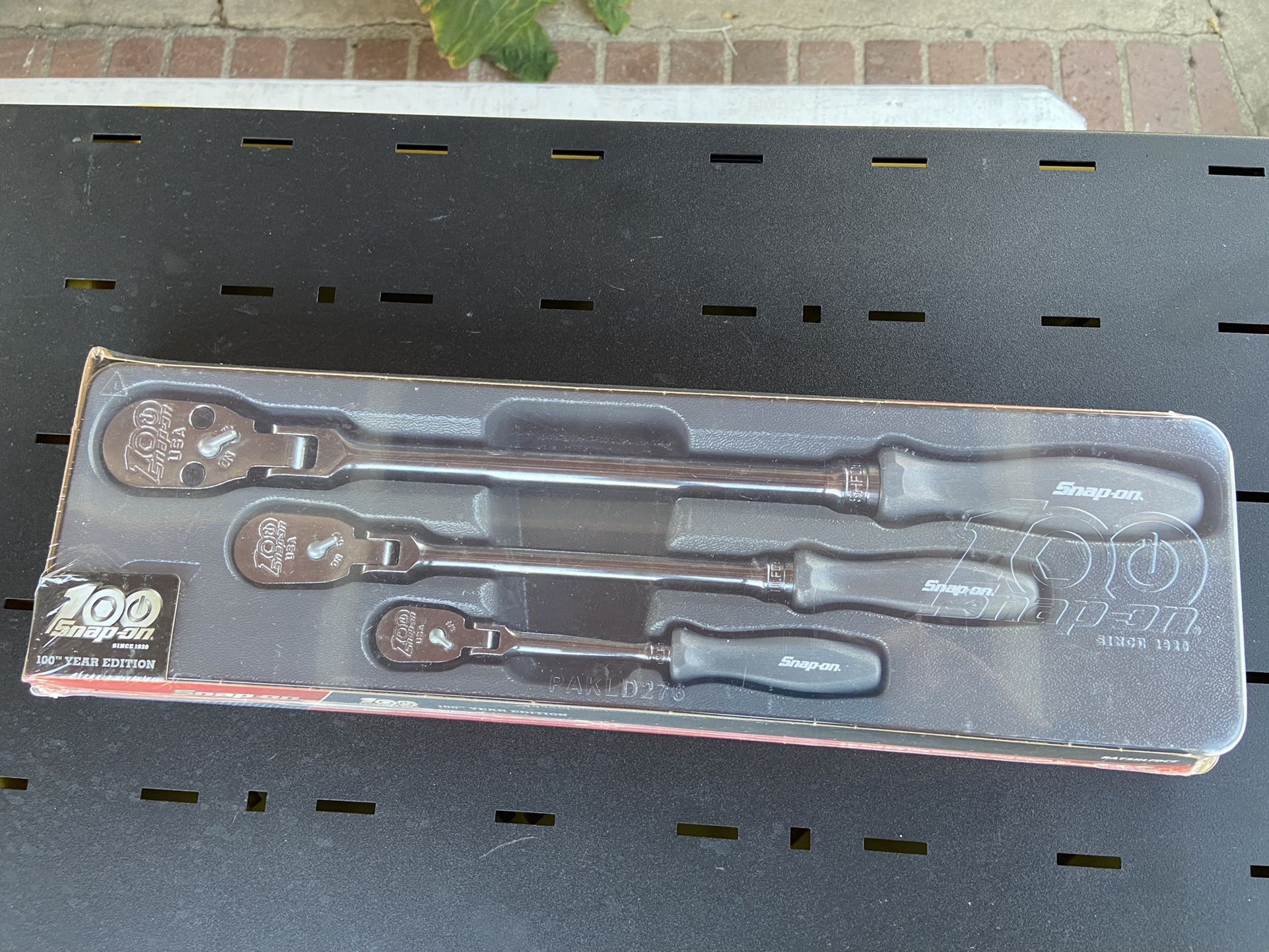 Snap On 100th Anniversary Ratchet Set 1/4”, 3/8”, 1/2”