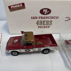 San Francisco 49Er Tailgater Truck 1/18 Scale Danbury Mint