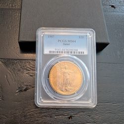 1907 Gold Coin  MS64
