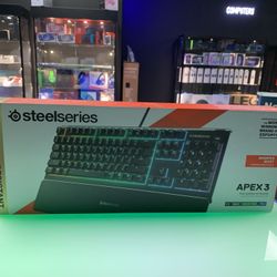 Steelseries Apex 3 Gaming Keyboard 