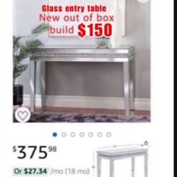  Build Beautiful Table Entry/desk. /vanity $150east Palmdale 