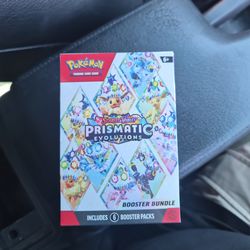 Pokemon prismatic evolutions booster bundle