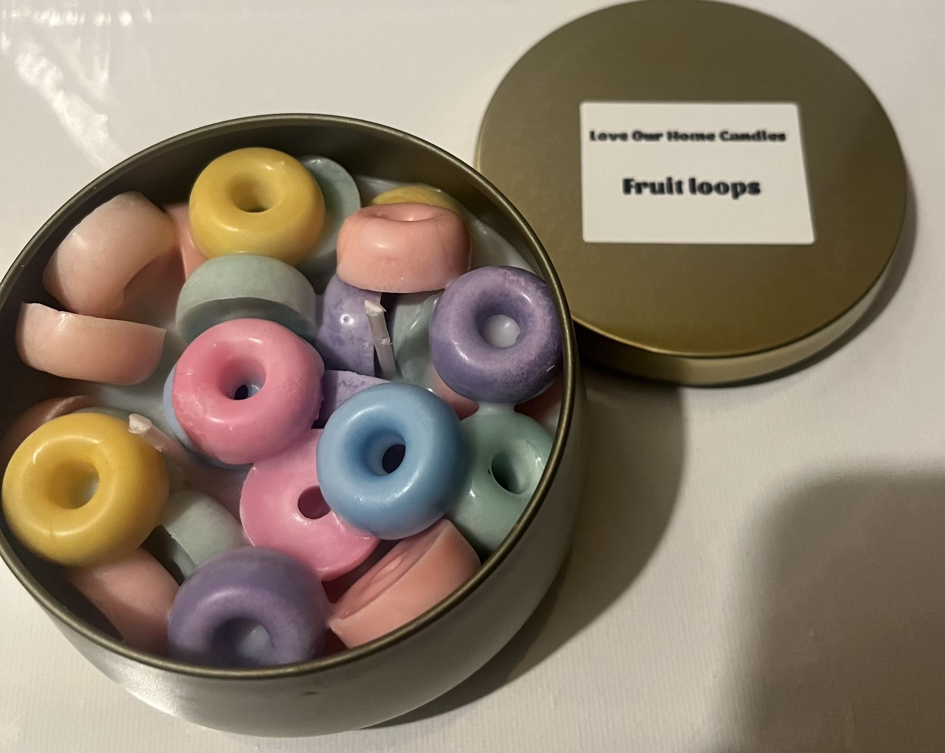 Fruit Loops Candle