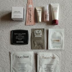 10 Pieces Chanel La Mer Jurlique Georgio Kimirica Shiseido The Turn Natura Bisse Patchology Lip 