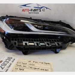 3broken tabs 2021 - 2024 TOYOTA VENZA RIGHT LED W/ PROJECTOR HEADLIGHT OEM AY29336