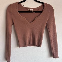 Tan Long Sleeve Shirt