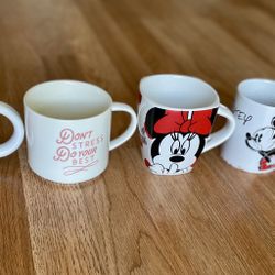 Disney Mugs (used and new)