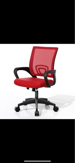 EVERYDAY OFFICE CHAIR BRAND NEW RED COLOR ❗️😍🚀