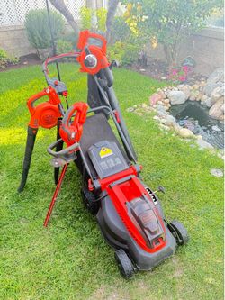 Black & Decker Electric Mower + Attachments
