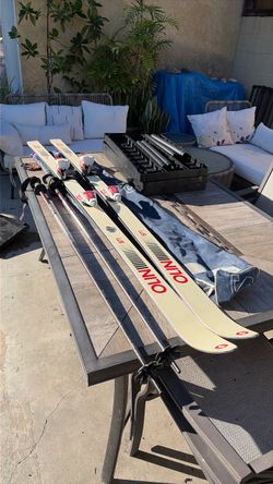Dynastar L8 Skis with Bindings and Poles