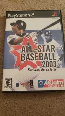 Ps2 all star baseball CD game