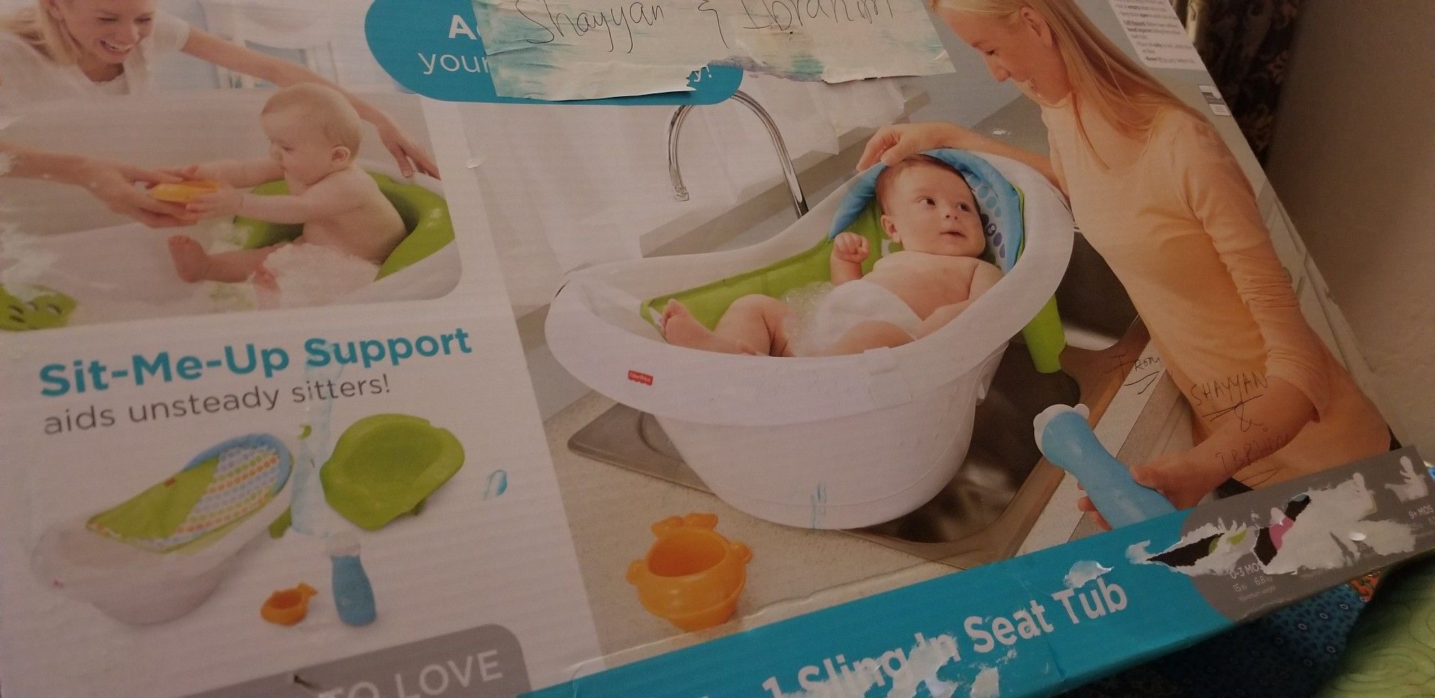 Fisher price bath tub