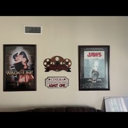 $25 Framed Movie Posters 