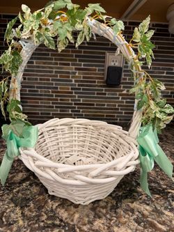 Flower girl basket , $5
