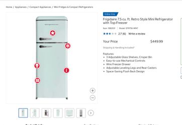 New retro Refrigerator