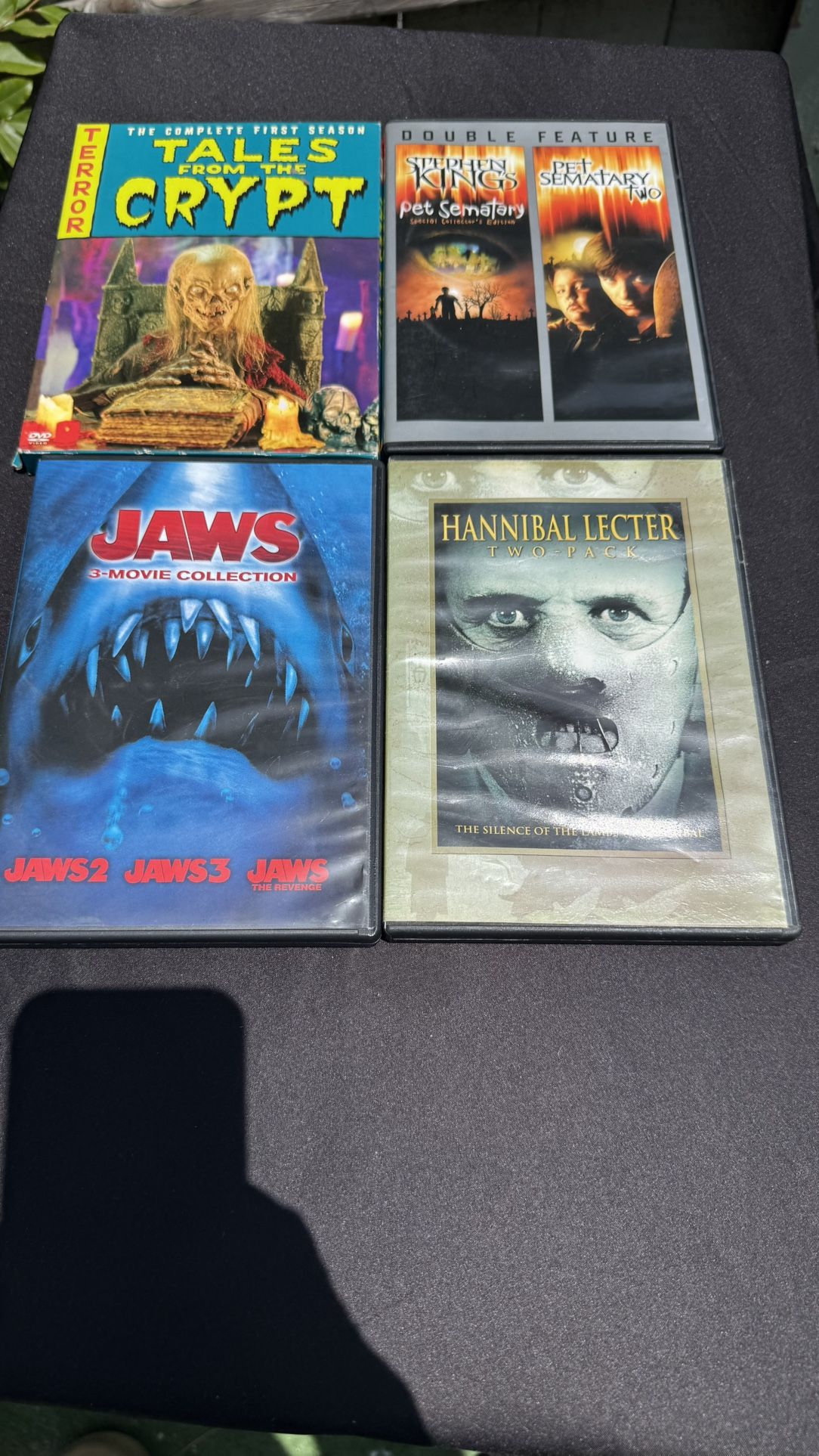Horror DVD Lot — Used — $20