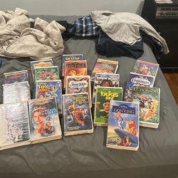 Walt Disney VHS Tapes Assortment