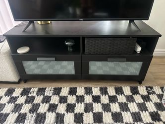 Black TV Stand