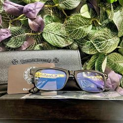 Gold Chrome Glasses ⚜️