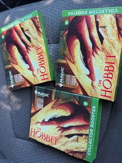 Magic: The Gathering The Hobbit Collector Booster Packs (x3)