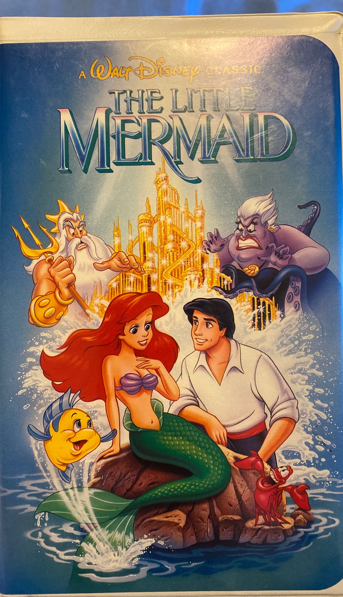 The Little Mermaid VHS Original cover