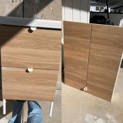 IKEA Cabinet and Matching Vanity w/ Sink