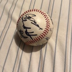 Georgia Tech Team Signed Baseball