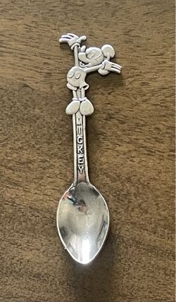 Mickey Mouse Disney Collectible Souvenir Spoon