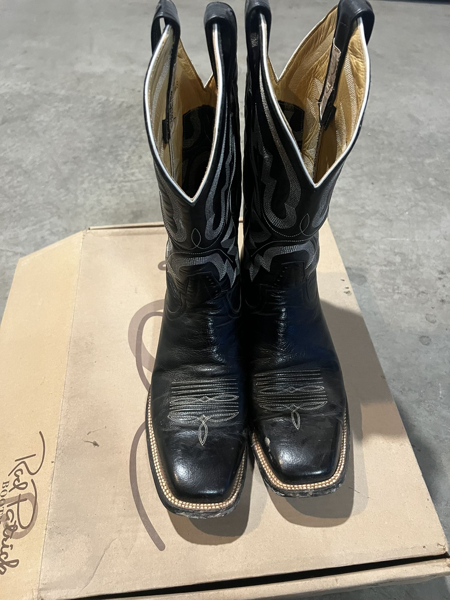 Rod Patrick Leather Boots