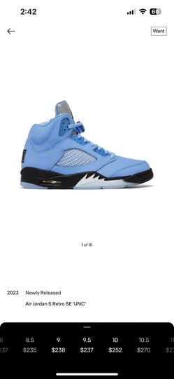 Jordan 5 UNC