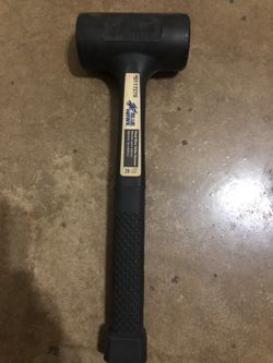 Blue Hawk Smooth Face Rubber Head Rubber Dead Blow Hammer Blue Hawk Smooth Face Rubber Head Rubber Dead Blow Hammer