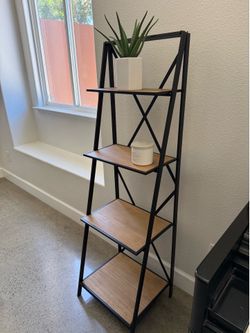 Four tier Ladder shelf