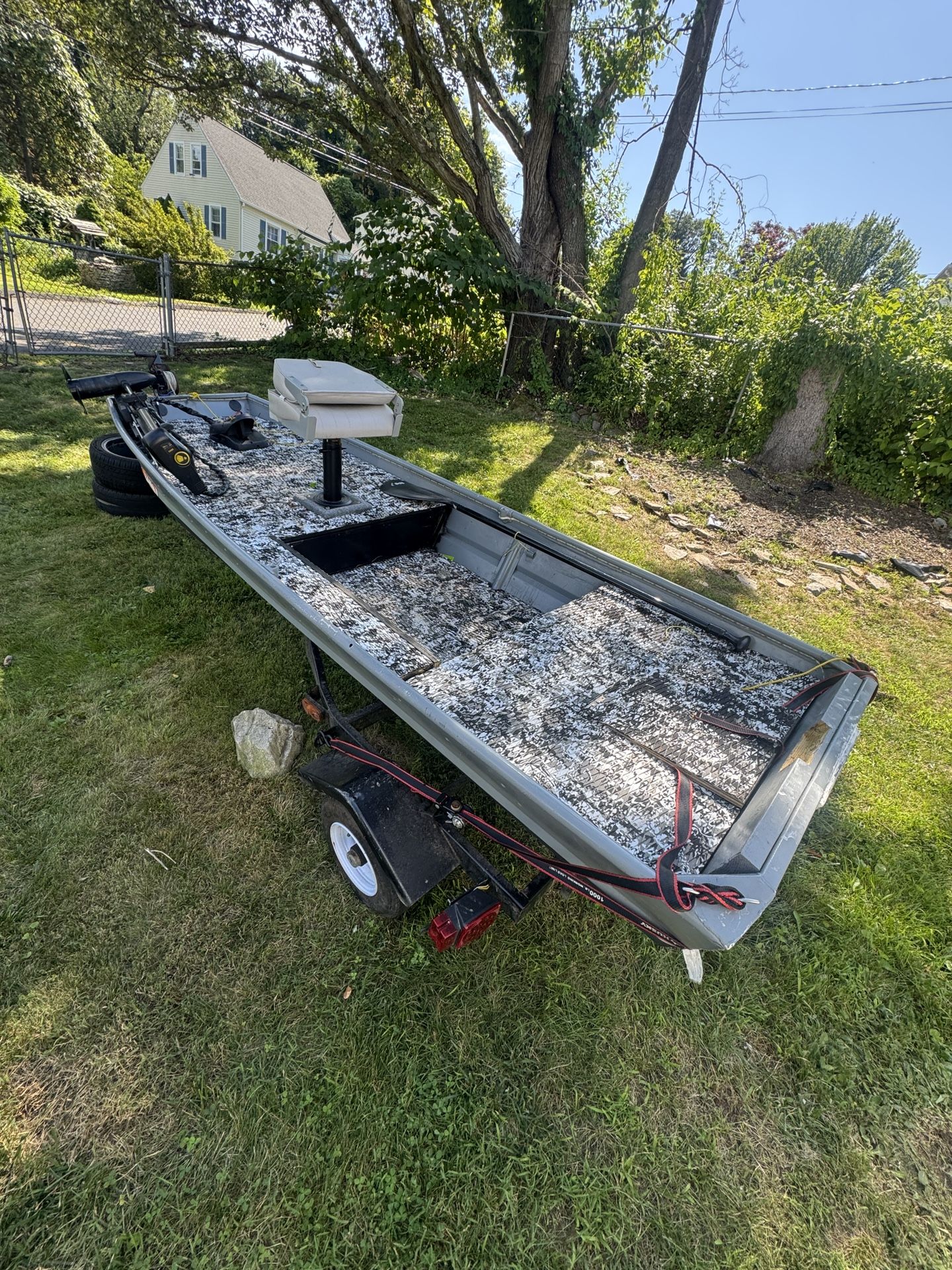 Jon Boat 12ft Flat Boat