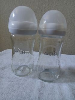 Avent glass bottles