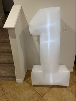 5FT Inflatable Number 1