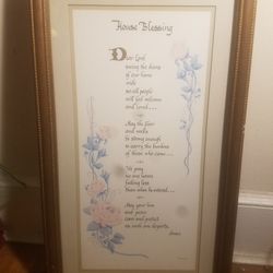 ANTIQUE HOUSE BLESSING!!!