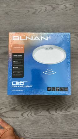 BLNAN Motion Sensor LED Ceiling Light 2 Pack LS-CL-G18W -M-S