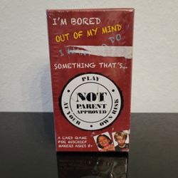 Not Parent Approved: A Fun Card Game and Gift for Kids 8-12