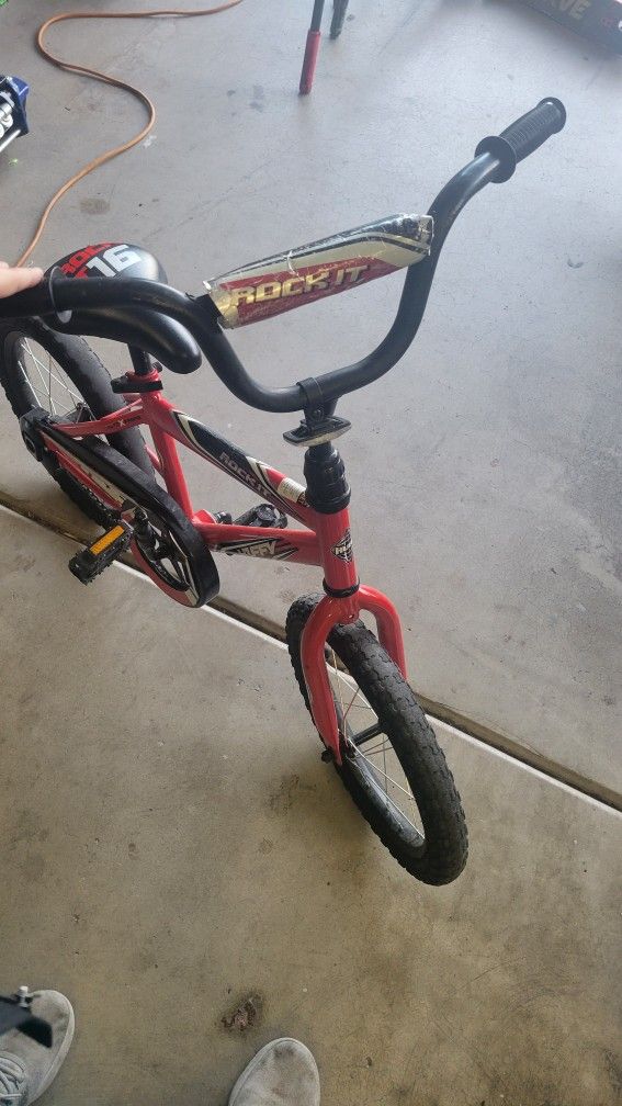 Boys Bike Red
