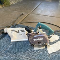 Makita 4100KB Blue Corded Electric Dustless Cutter 5 Inch