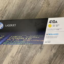 HP 410A LaserJet Printer Cartridge Yellow Sealed 