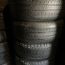 265-50-20 All Four Tires 💰💰💰💰
