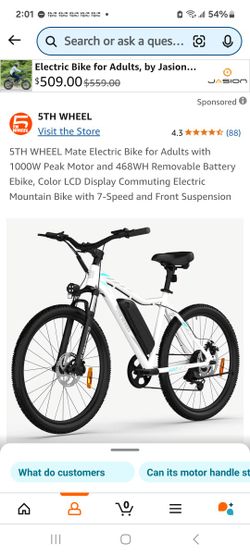 New 5th Wheel E Bike