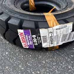 2 Forklift Tires 6.00-9 $200 