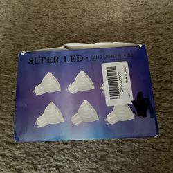 Super LED GU10 Light Bulbs